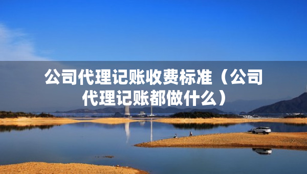 公司代理記賬收費(fèi)標(biāo)準(zhǔn)（公司代理記賬都做什么）