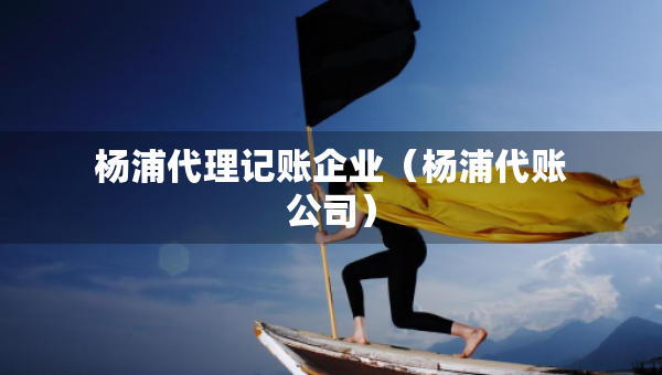 楊浦代理記賬企業(yè)（楊浦代賬公司）