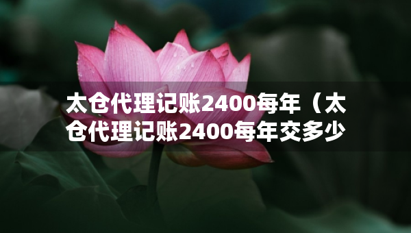 太倉(cāng)代理記賬2400每年（太倉(cāng)代理記賬2400每年交多少錢）