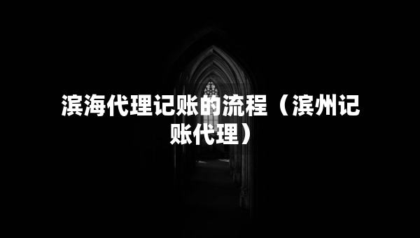 濱海代理記賬的流程（濱州記賬代理）