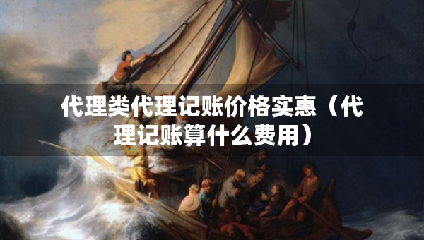 代理類代理記賬價(jià)格實(shí)惠（代理記賬算什么費(fèi)用）