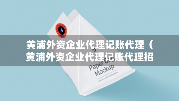 黃浦外資企業(yè)代理記賬代理（黃浦外資企業(yè)代理記賬代理招聘）