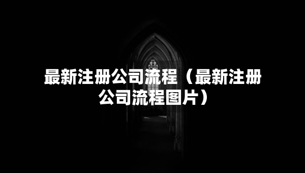 最新注冊(cè)公司流程（最新注冊(cè)公司流程圖片）