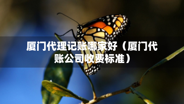 廈門代理記賬哪家好（廈門代賬公司收費(fèi)標(biāo)準(zhǔn)）