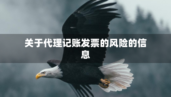 關(guān)于代理記賬發(fā)票的風(fēng)險(xiǎn)的信息