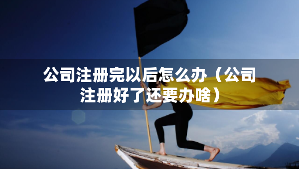 公司注冊(cè)完以后怎么辦（公司注冊(cè)好了還要辦啥）