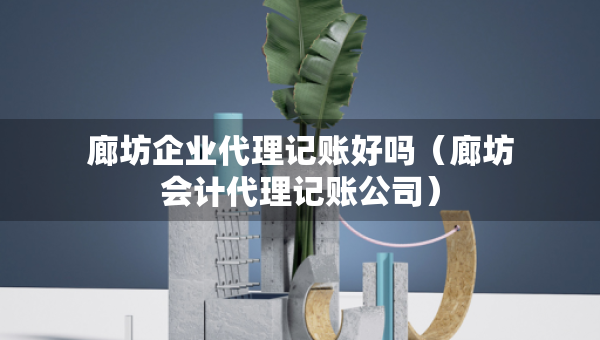 廊坊企業(yè)代理記賬好嗎（廊坊會(huì)計(jì)代理記賬公司）